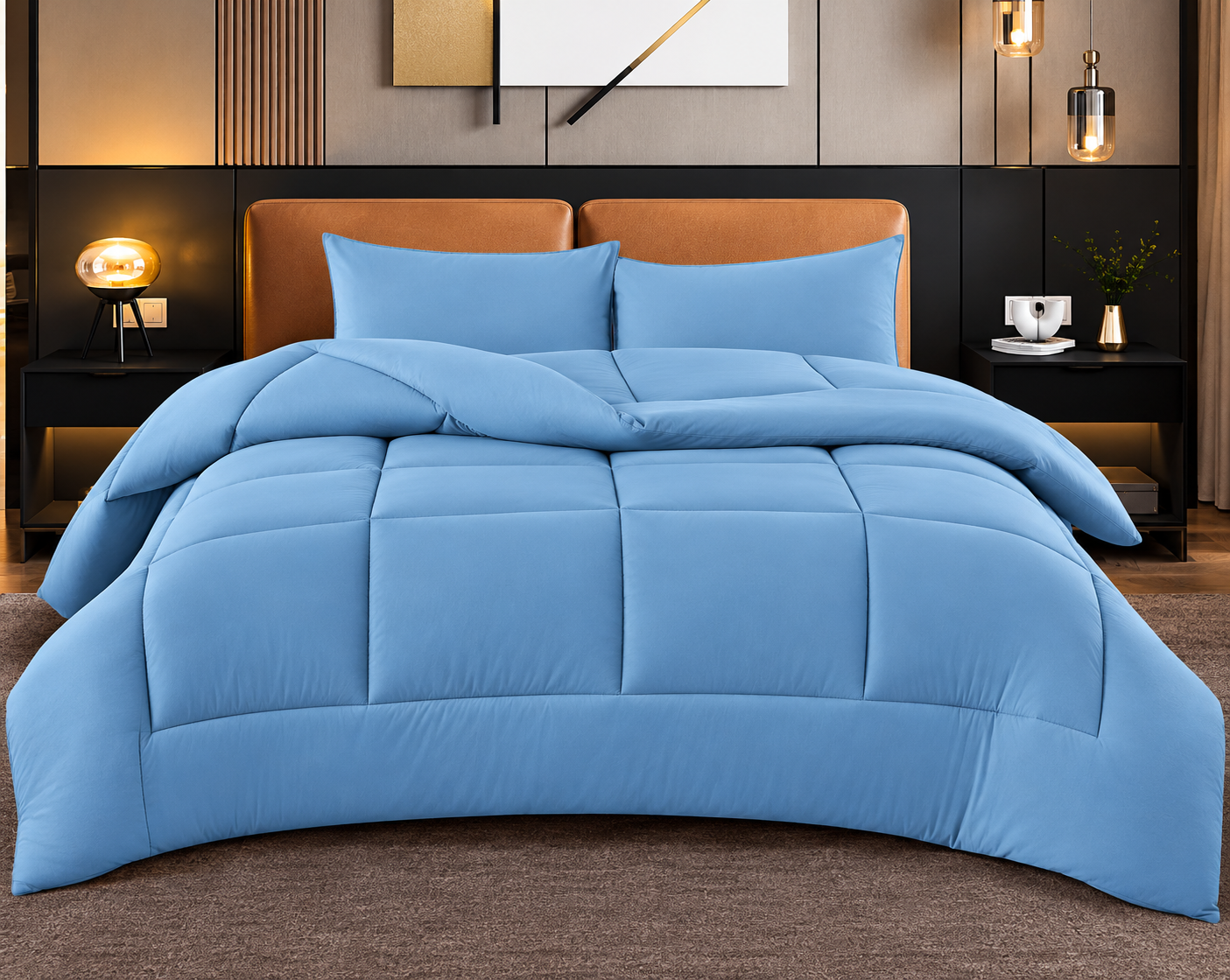 AGUILA ORO EDREDON 240X265 LISO