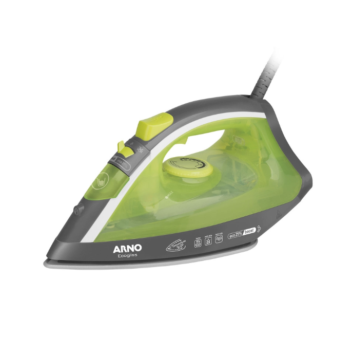 ARNO PLANCHA A VAPOR ECOGLISS VDE/GRIS