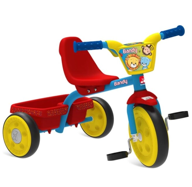 BANDEIRANTE TRICICLO BANDY C/CARRUAJE