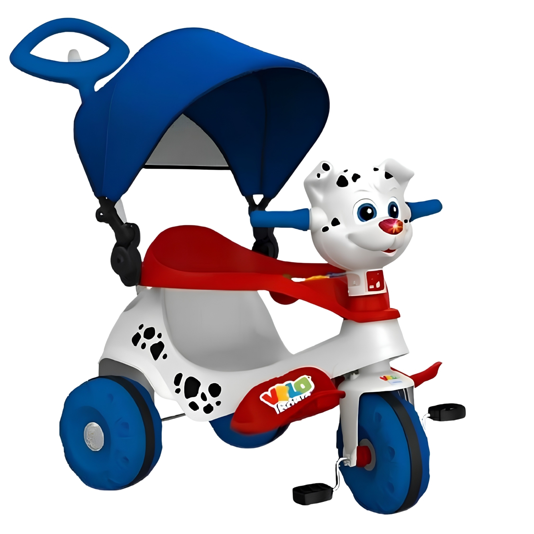 BANDEIRANTE VELOBABY RECLI.PASEO PEDAL AZ