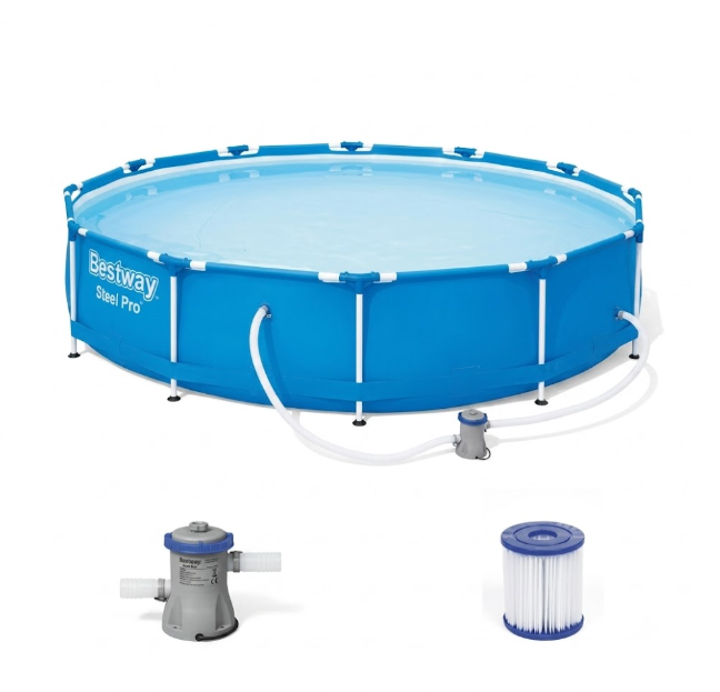 BESTWAY PISCINA 6473L C/ FILTRO EST. METALICA
