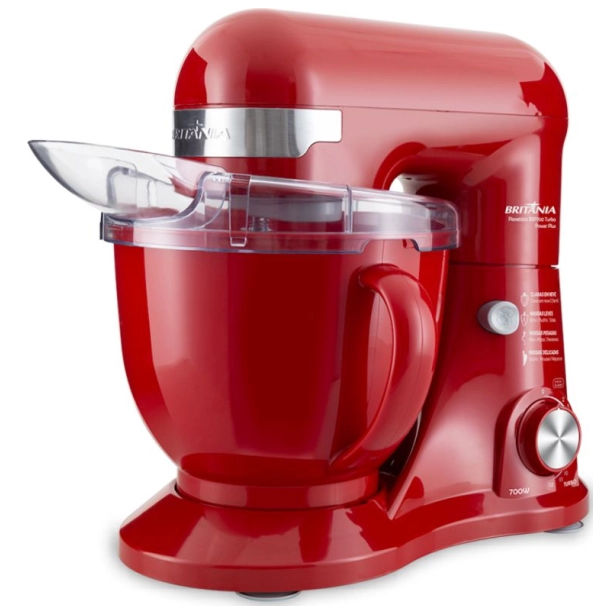 BRITANIA BATIDORA PLANETARIA 700W ROJO