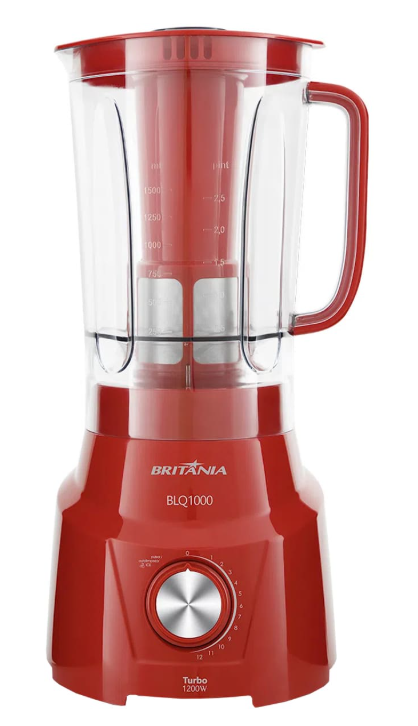 BRITANIA LICUADORA C/F B1000 ROJO 1200W