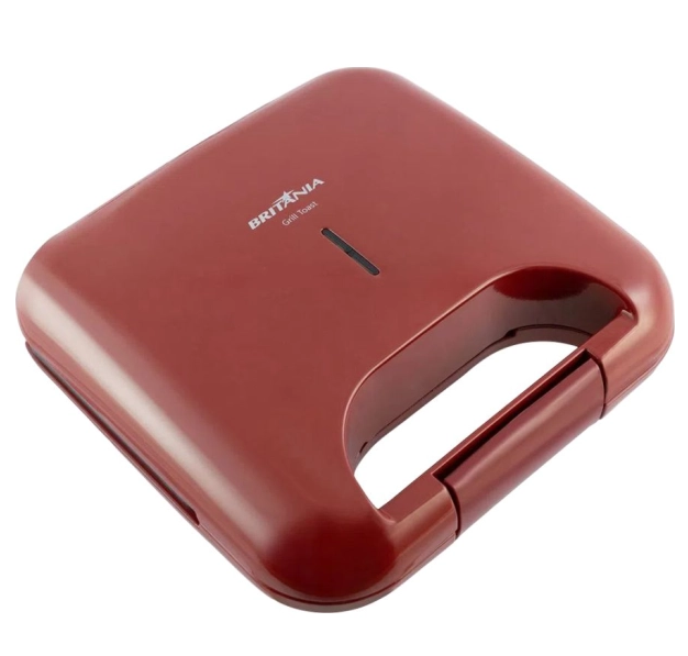 BRITANIA GRILL TOAST BGR01V ROJA 220V