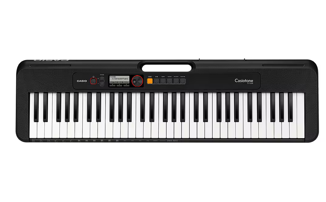 CASIO TECLADO PORTATIL NEGRO