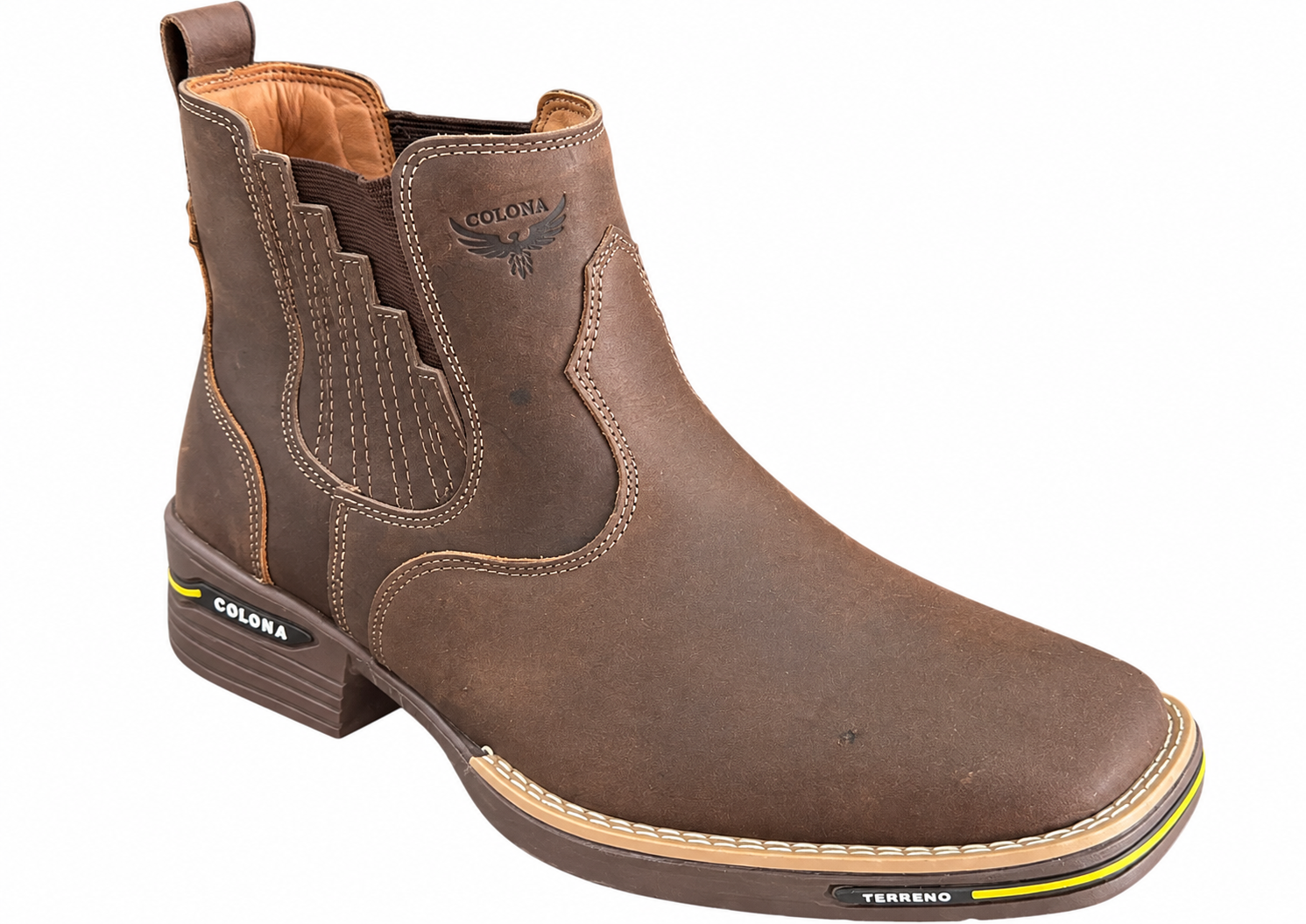 COLONA BOTA STRONG HORSE CAFÉ Nª37