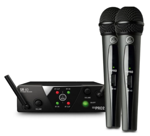 MICROPHONE AKG WMS40 MINI2 INST.SET