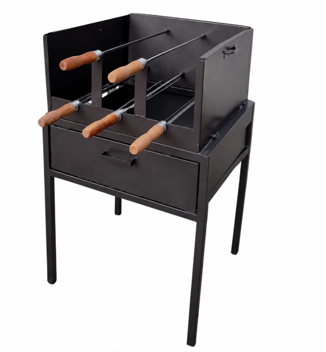 FARPAR CHURRASQUERA 5 ESP MALETA ELE/BAT