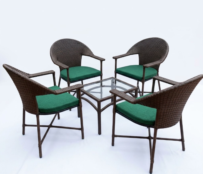 FARPAR CONJUNTO MIMBRE NATALIA 4S+MESITA