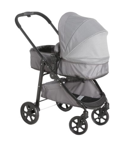 GALZERANO CARRITO P/BEBE+BABY SEAT GRIS