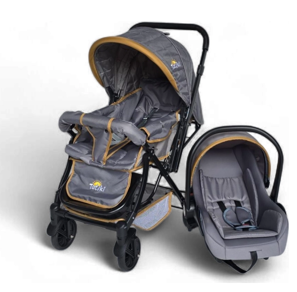 TAKITI CARRITO C/BABY SEAT GRIS