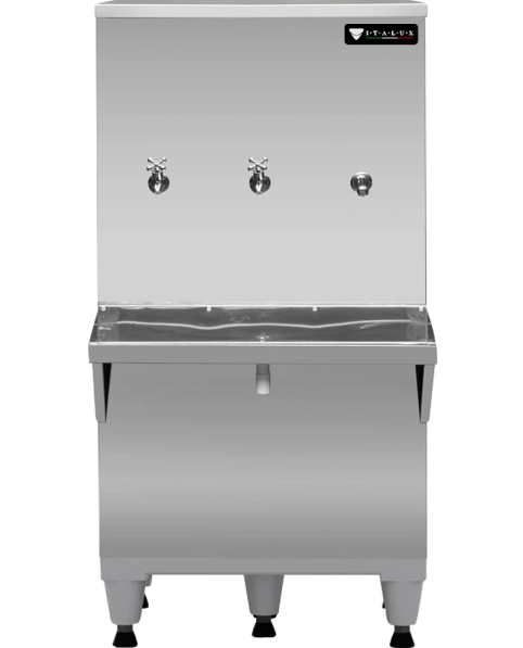 ITALUX BEBEDERO 100 LTS P/PARED 3/C INOX