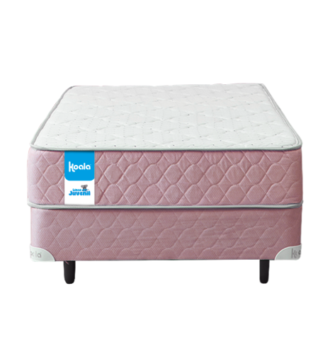 KOALA BASE+COLCHON 120X190 BORDO