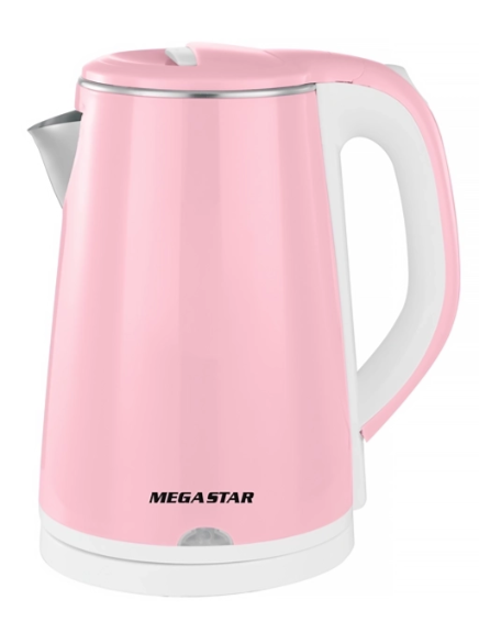 MEGASTAR JARRA ELECTRICA ROSA