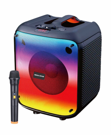 MEGASTAR PARLANTE KARAOKE+1MICROF