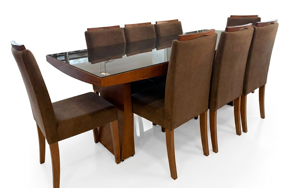 MAXIMUEBLES JGO COMEDOR 8S RITA REF405