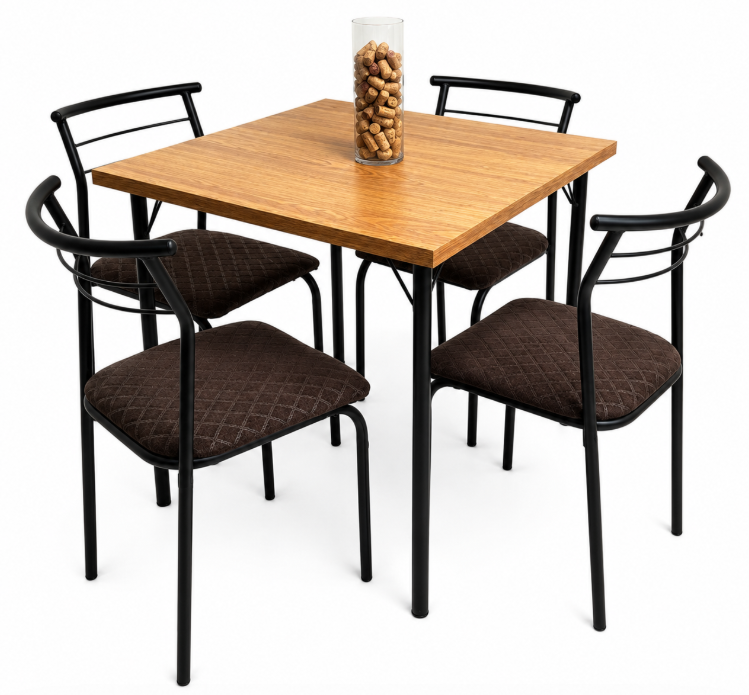 MAXIMUEBLES JGO COMEDOR SANDRA 4S