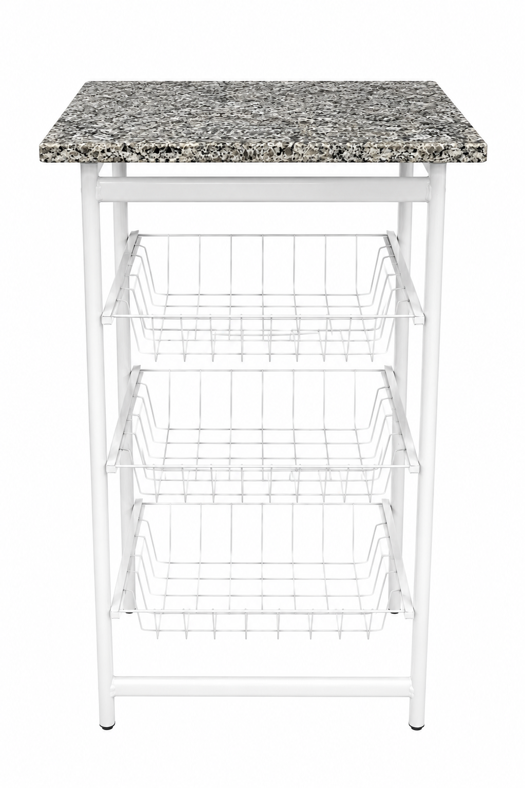 MAXIMUEBLES PORTA BEBED. C/PIEDRA BCO