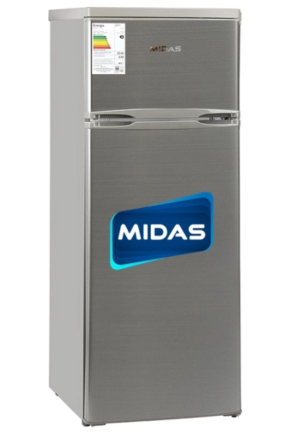 MIDAS HELADERA 2P 300L INOX