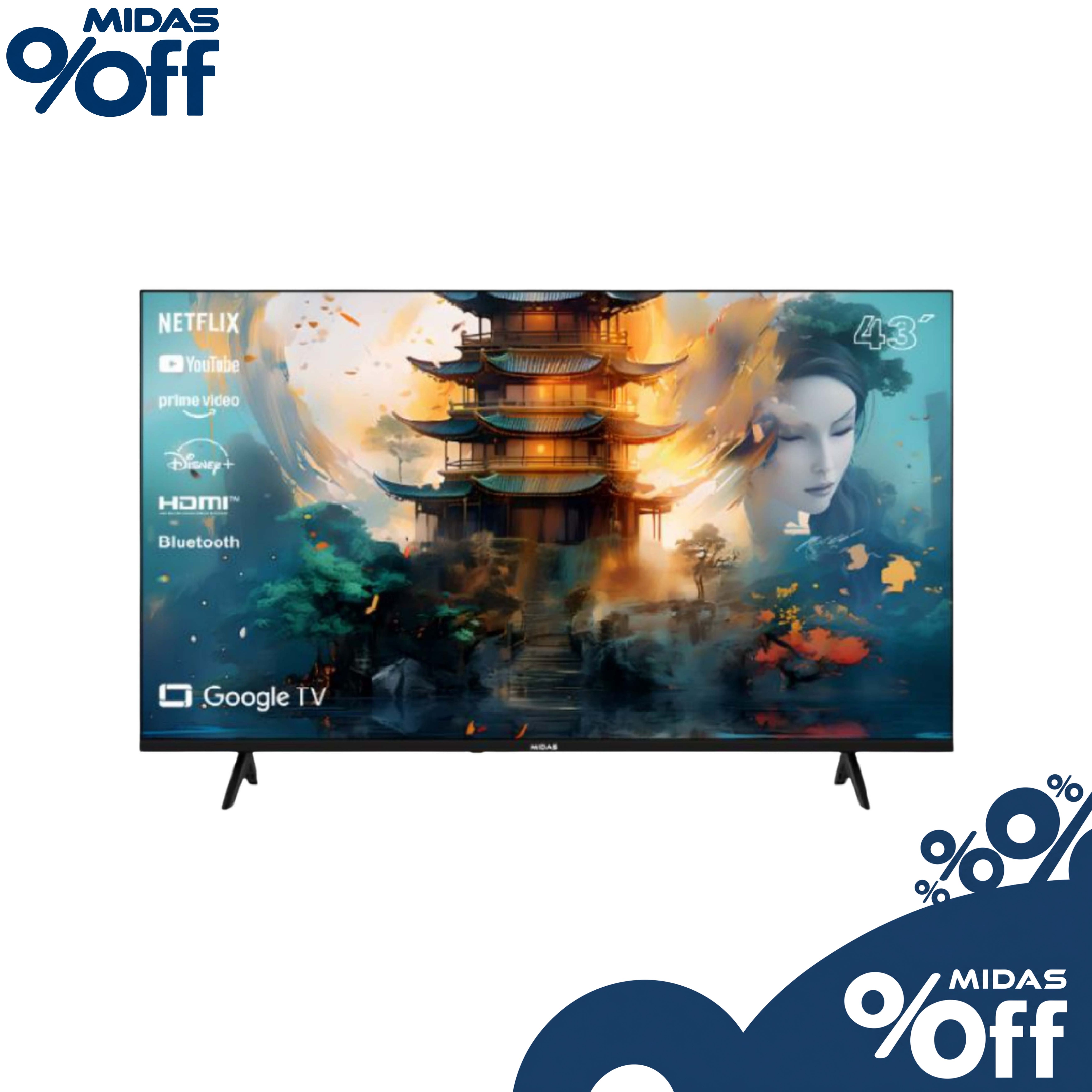 MIDAS TV 43 SMART FULL HD GOOGLE