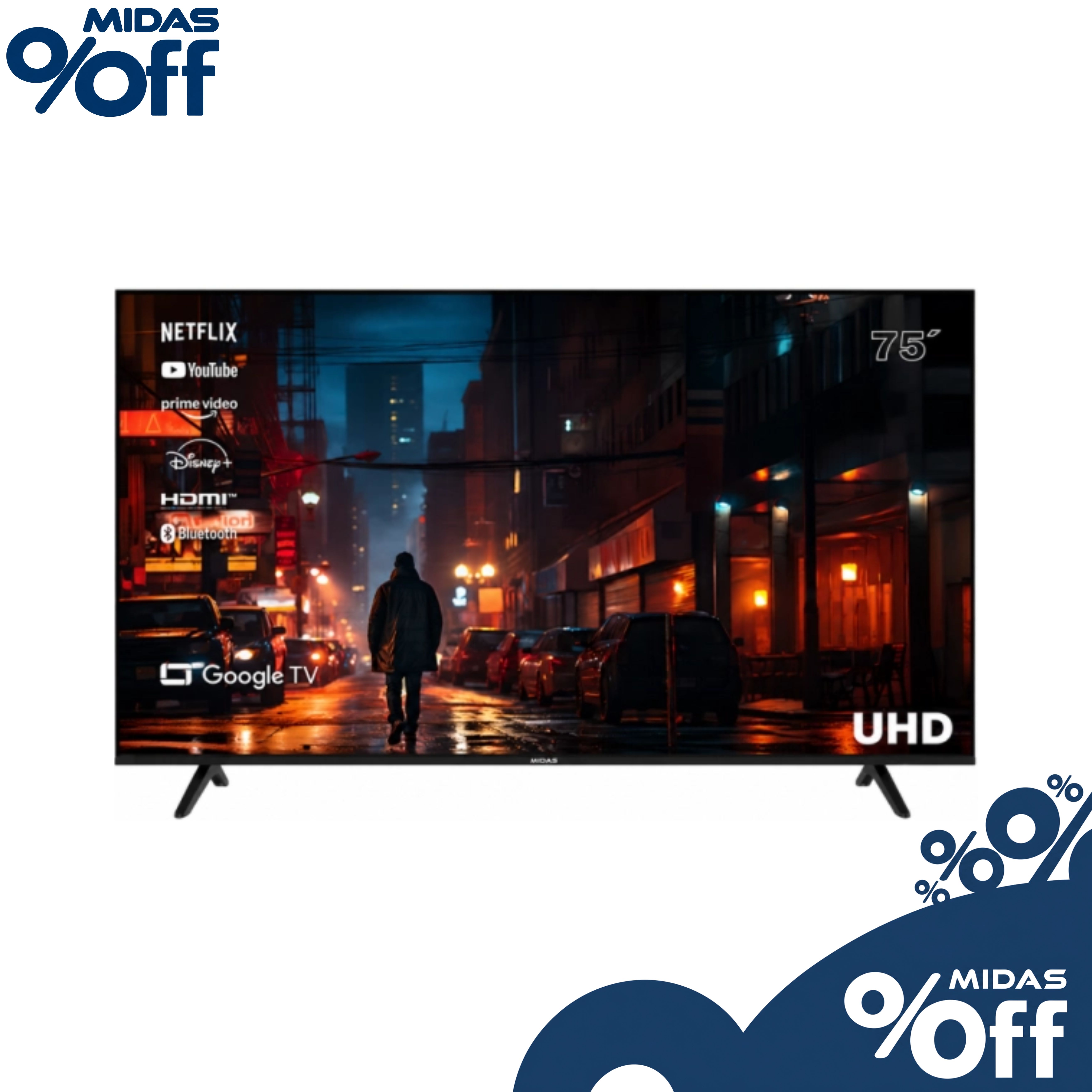 MIDAS TV 75 SMART UHD
