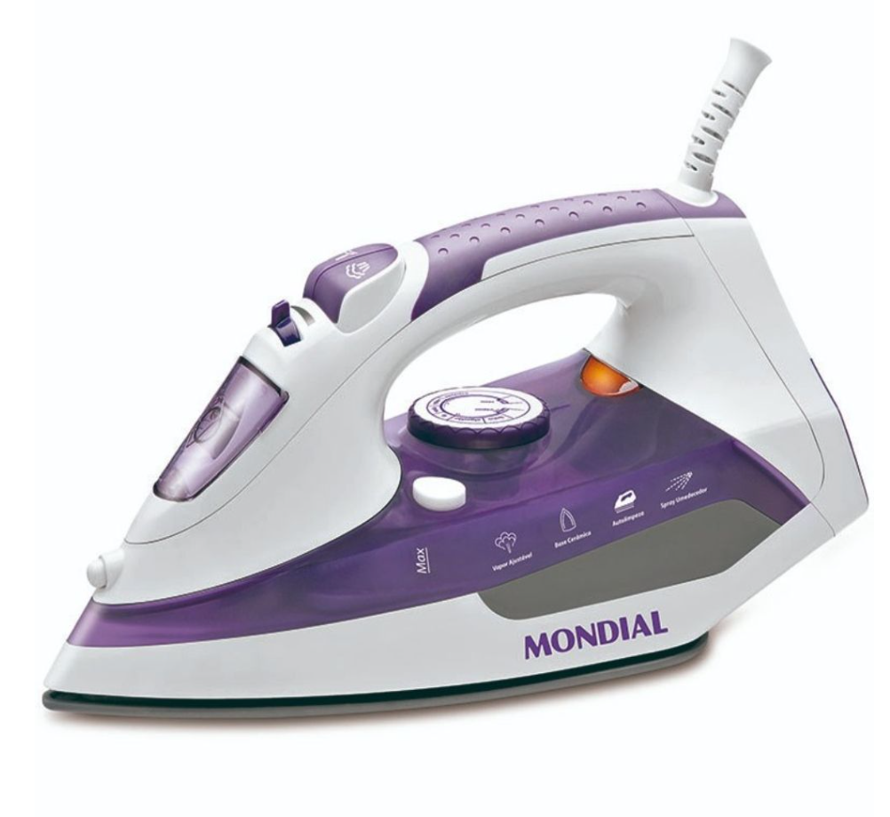 MONDIAL PLANCHA A VAPOR F-40 LILA