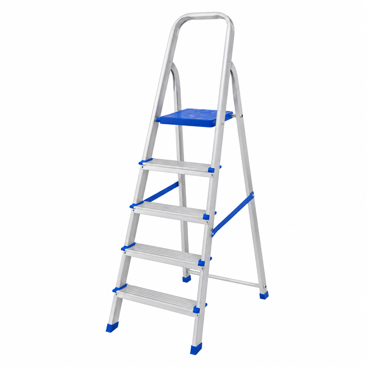 MOR ESCALERA ALUMINIO 5 PELDAÑOS