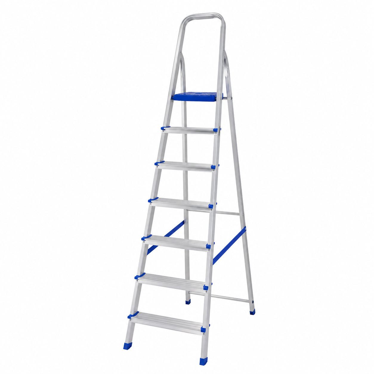 MOR ESCALERA ALUMINIO 7 PELDAÑOS