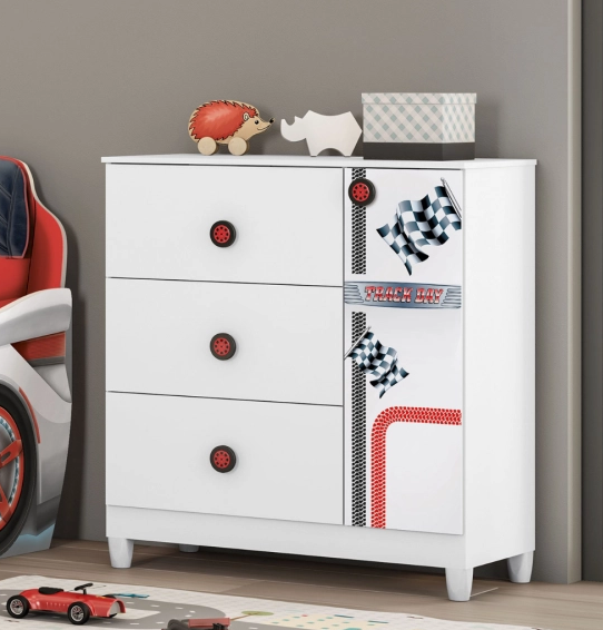 MOVELMAX COMODA FAST CAR BCO