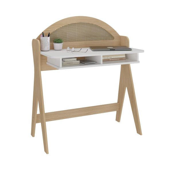 MOVELMAX ESCRITORIO CECI NATURALE/BL