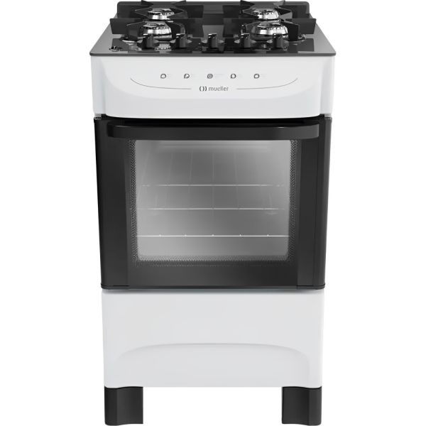 MUELLER COCINA 4H FRATELLO VETRO BL