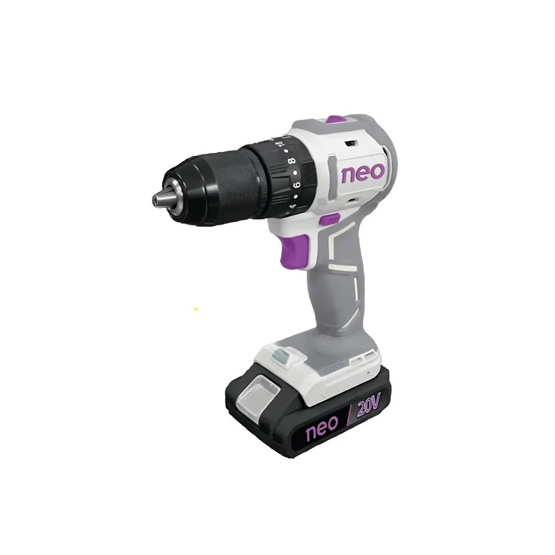 NEO TALADRO PERCUTOR+BAT+CAR 20V