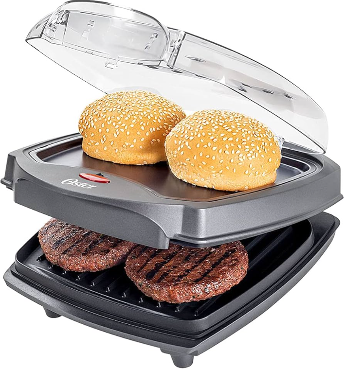 OSTER GRILL BURGUER 2EN1 1000W