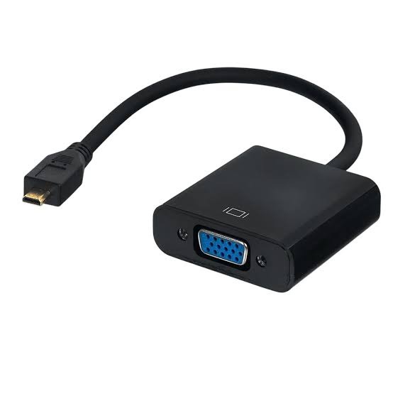 CABLE ADAPTADOR MICRO HDMI - VGA