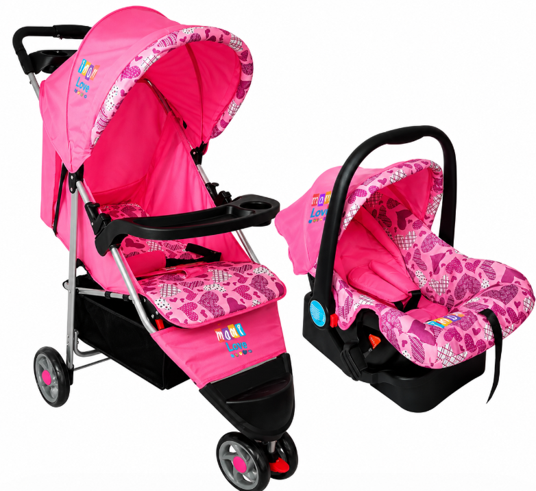 MAMI LOVE CARRITO P/ BEBE+BABY SEAT