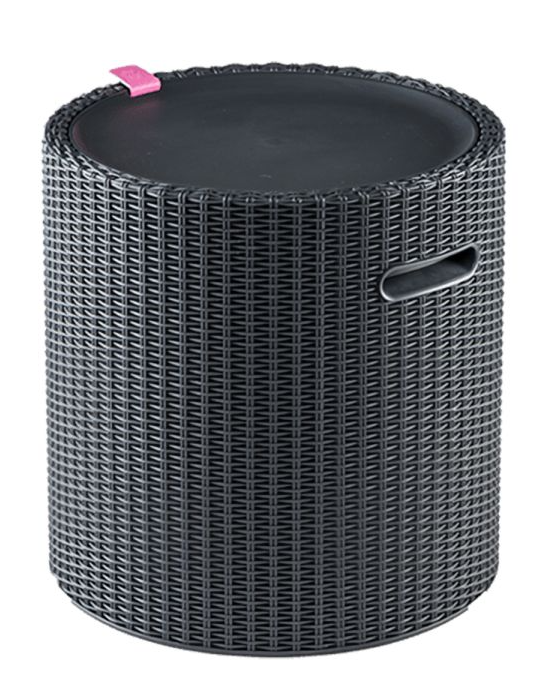 KETER CONSERV. COOL STOOL 2EN1 39L ANTRACITA