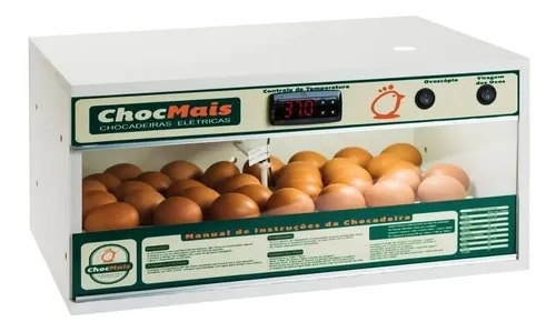 CHOCMAIS INCUBADORA P/48 HUEVOS