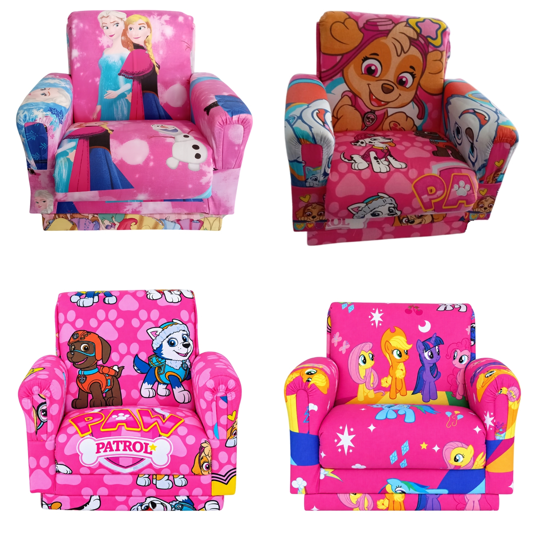 SOFA INFANTIL DISEÑOS NENA