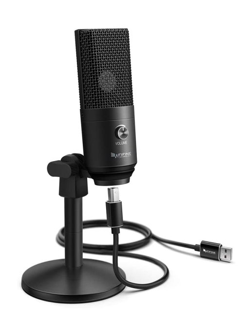 FIFINE MICROFONO CONDENSER CARDIOID BLACK