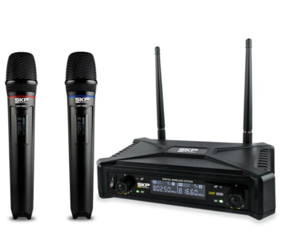 SKP MICROFONO INALAMBRICO DUAL