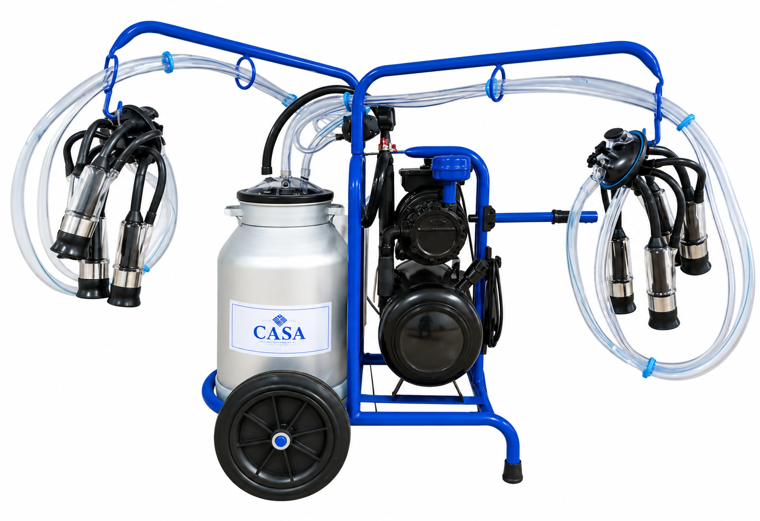 ORDEÑADORA C/CARRITO C/2BAJADAS+1TARRO
