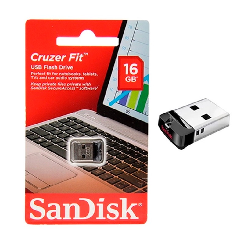SANDISK PENDRIVE 16GB FIT Z33