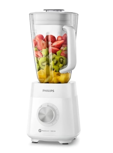 PHILIPS LICUADORA 3L 1200W BLANCO