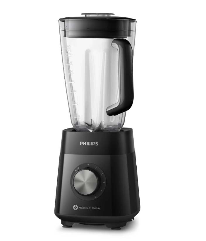PHILIPS LICUADORA 3L 1200W NEGRO