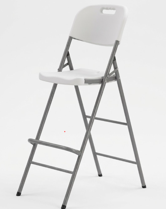 RC SILLA PLEGABLE ALTA BCO 1.23X79X45