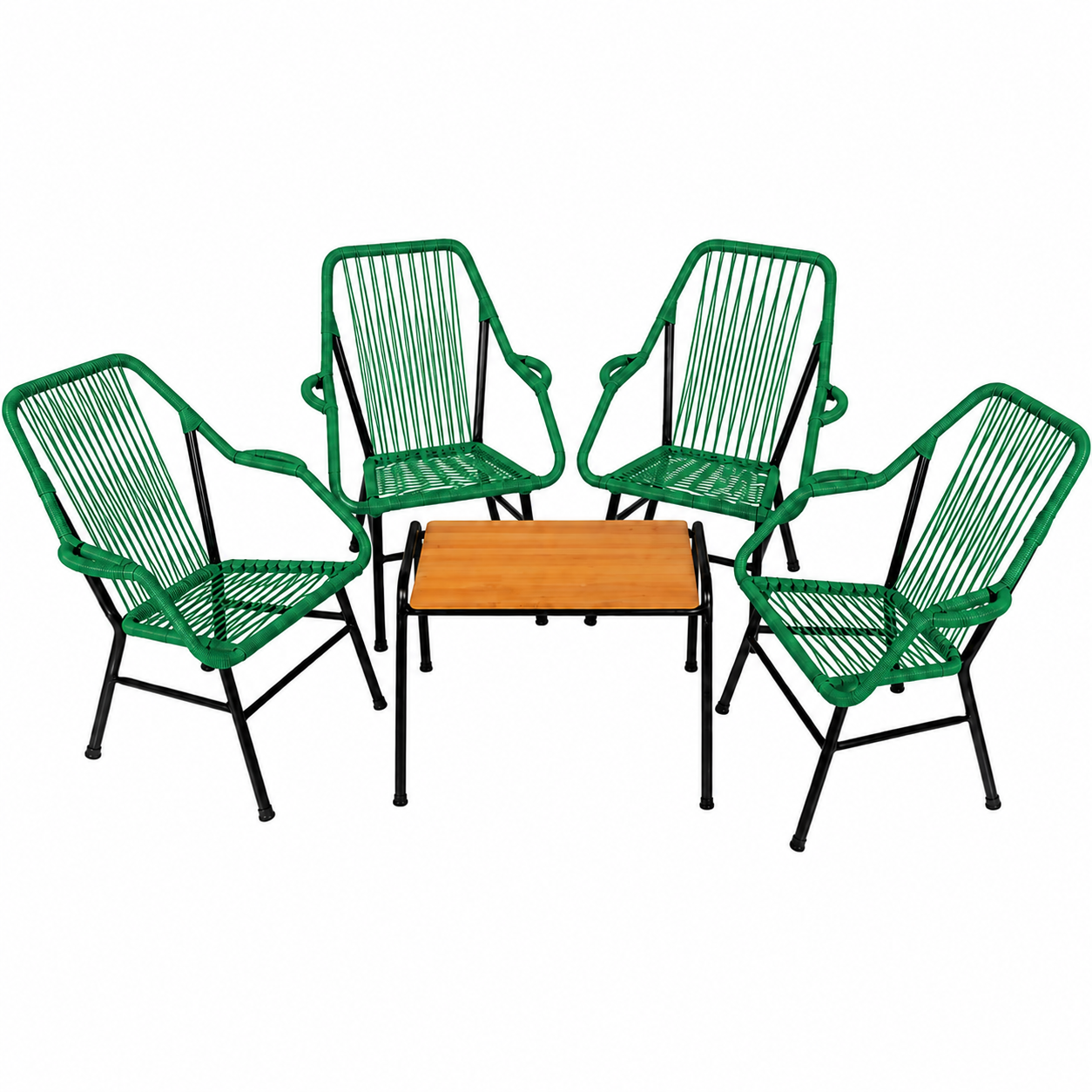 JUEGO DE SILLON MINI REPOSERA VERDE