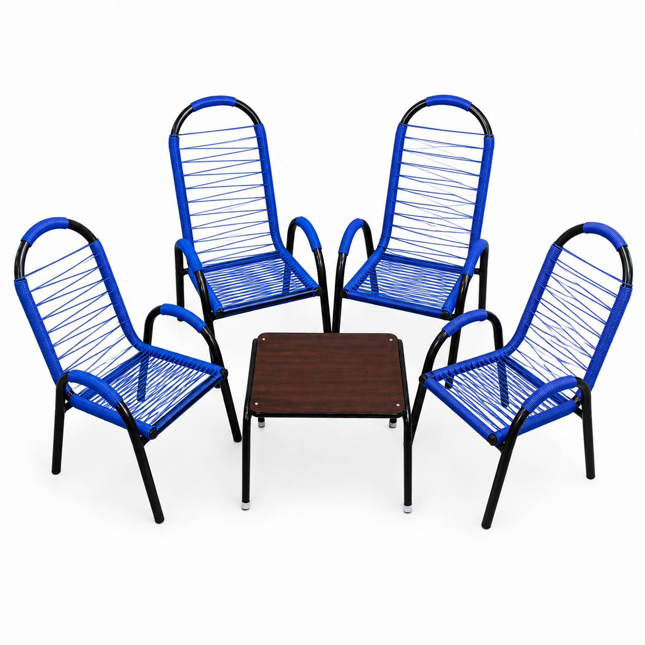 R.S.JUEGO DE SILLON REPOSON AZUL