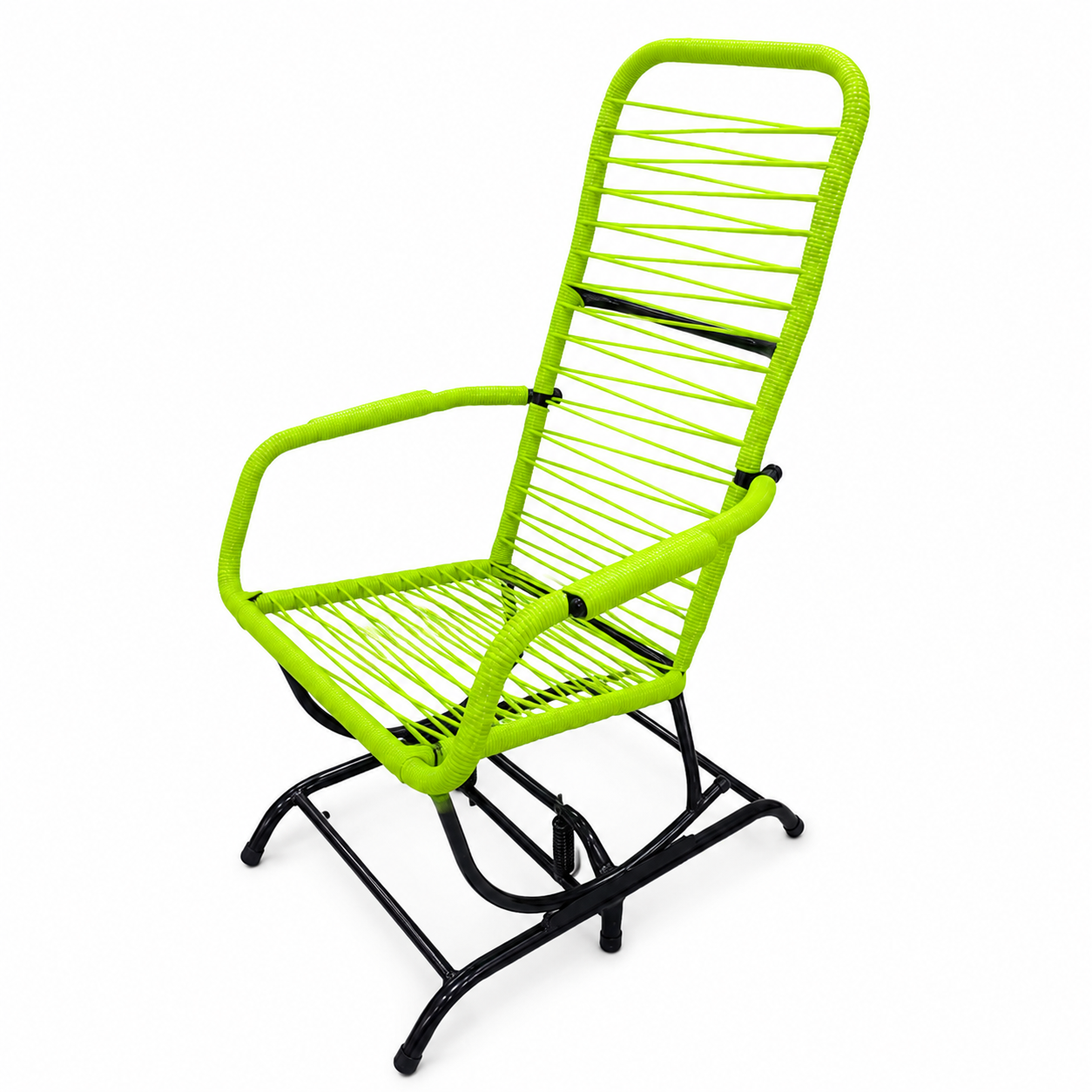 SILLON INDIVIDUAL C/ RESORTE VERDE LIMON