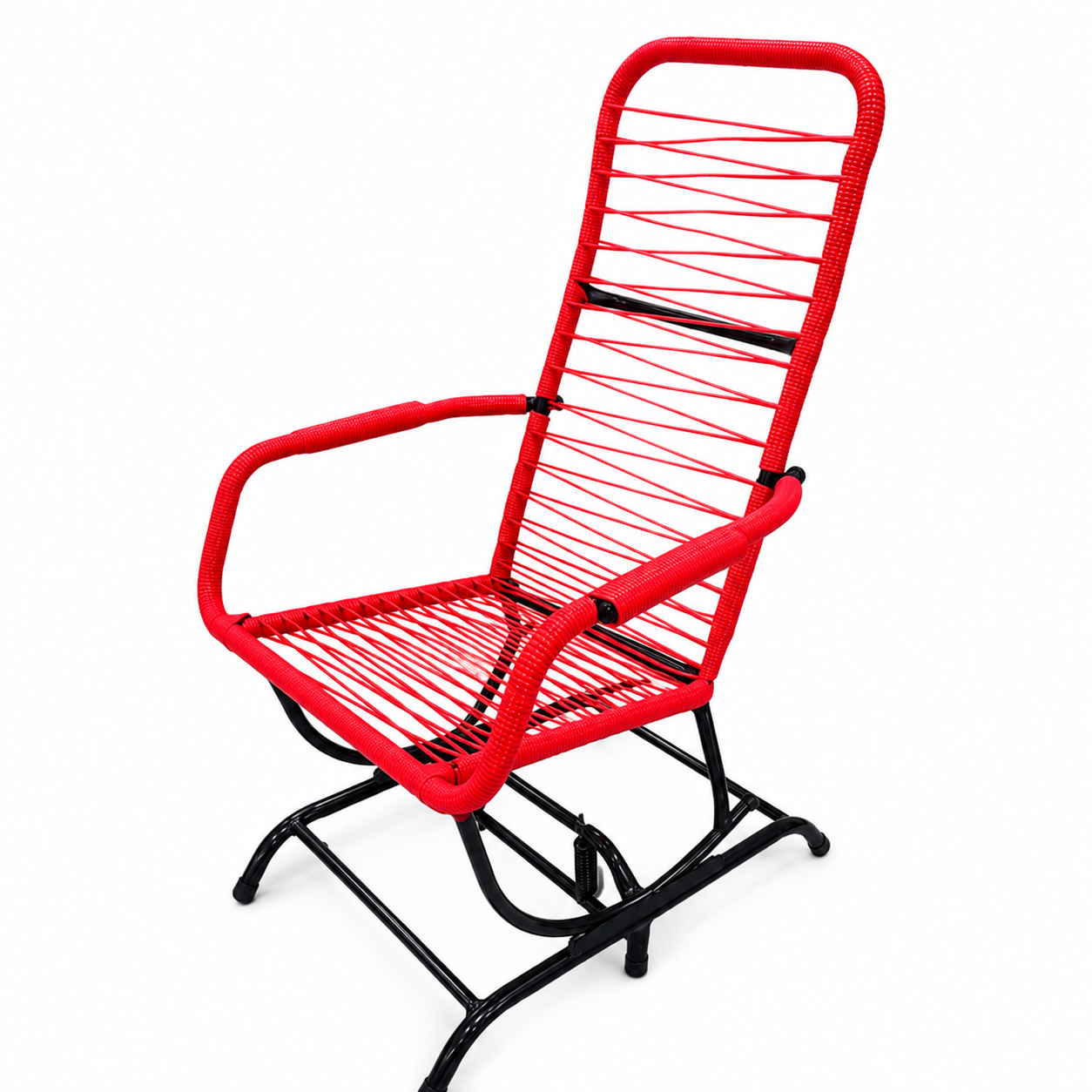 SILLON INDIVIDUAL CON RESORTE ROJO