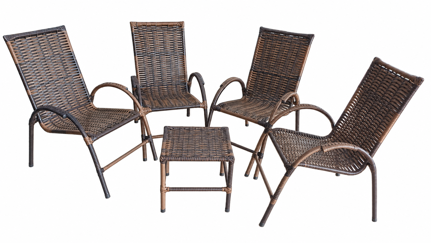 SARA JGO SILLON DE MIMBRE GAUCHA 4S C/M